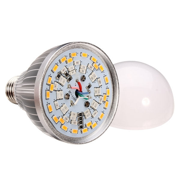 2.4G RF E27 LED Bulb Dimmable 12W RGB+Warm White  SMD 5630 Home Decorative Lamp AC85-265V