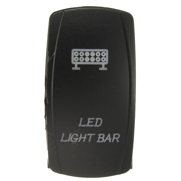 12V Dual Backlit LED Etched ARB Carling Rocker Switch