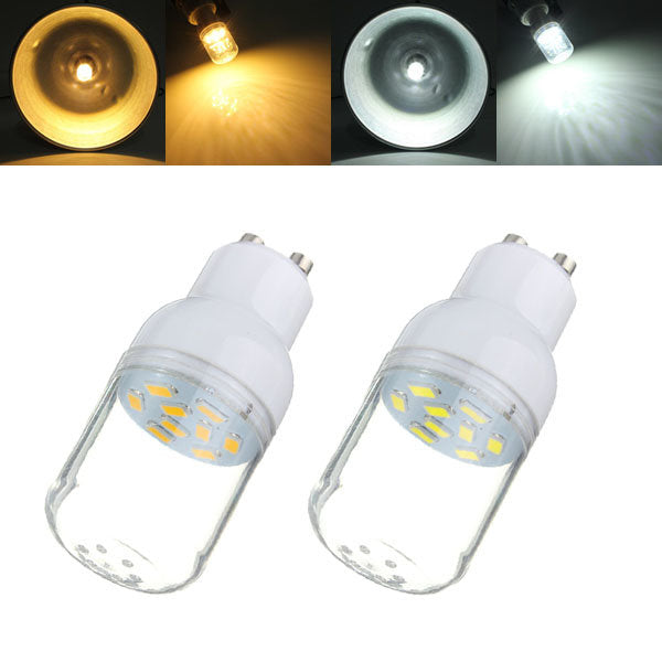 3W White/Warm White 9 SMD 5730 LED Light 300LM Spot Corn Bulb 220V