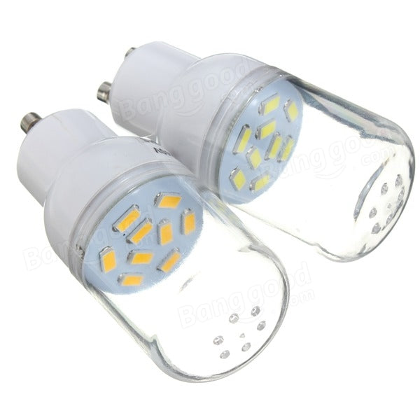3W White/Warm White 9 SMD 5730 LED Light 300LM Spot Corn Bulb 220V
