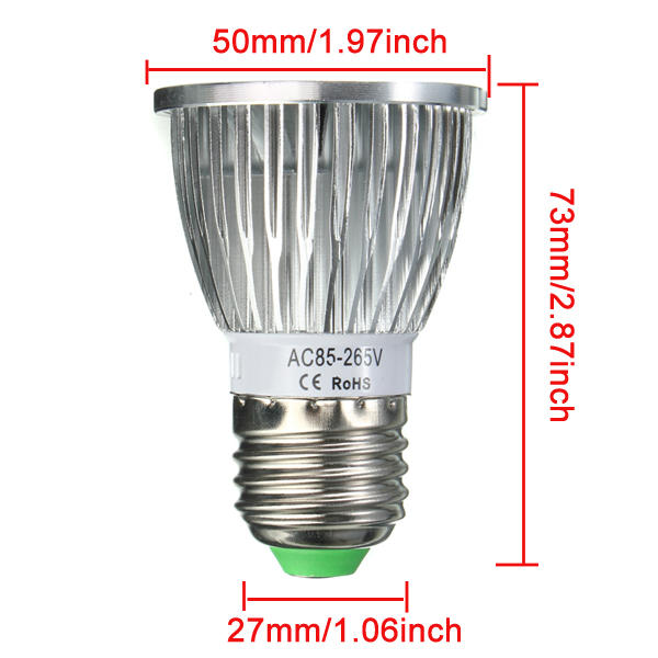 6W LED Dimmable Down Light Bulbs Spot Lightt AC 85V-265V