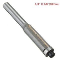 6/8/10/12mmFlush Trim Bit 1/4" Shank Router Bits Carbide Tipped Bits