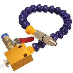 Mist Coolant Lubrication Spray System Unit For CNC Lathe Milling Machine