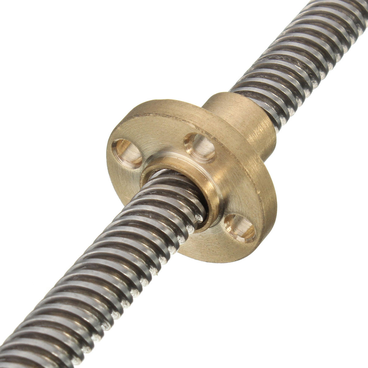 500mm Lead Screw 8mm Thread 2mm Pitch Lead Screw with Copper Nut