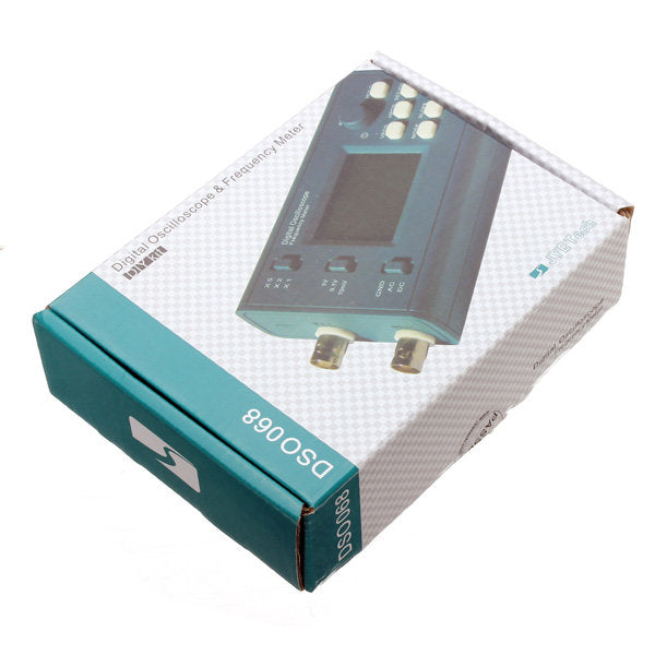 Original DIY Oscilloscope Kit With Digital Storage Frequency Meter ATmega64 AVR Microcontrol