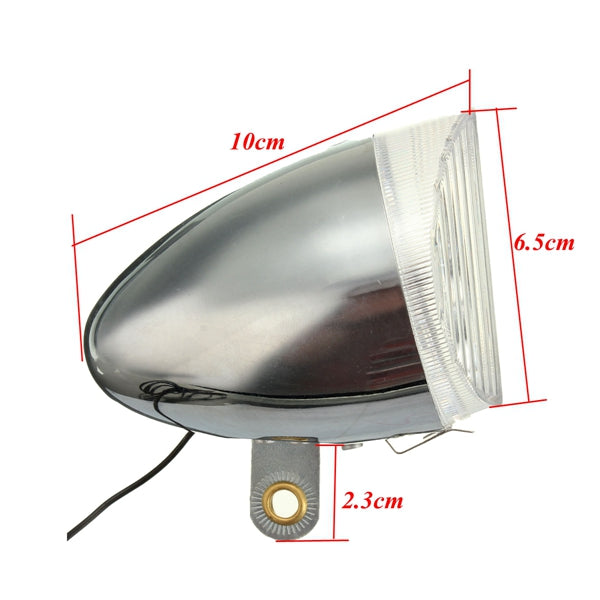Motorized Bike Friction Power Generator Generation Dynamo Rear Tail Light Kit