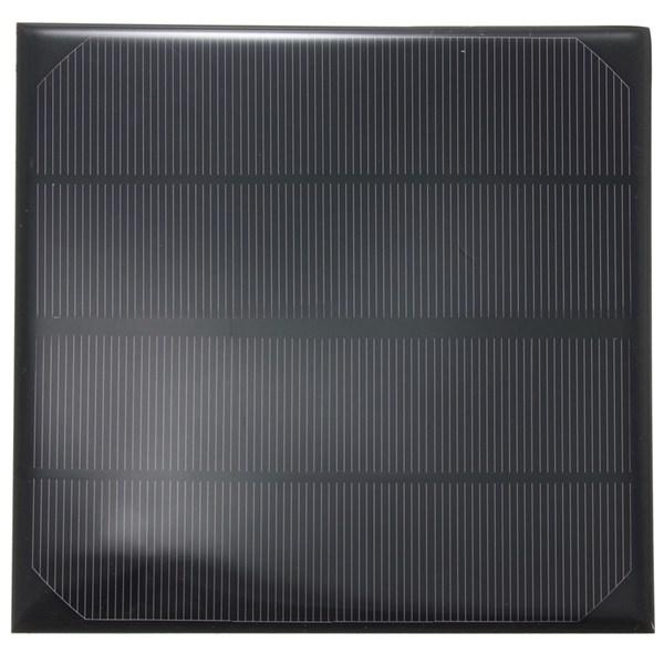 6V 4.5W 520mAh Mini Epoxy Monocrystalline Solar Panel