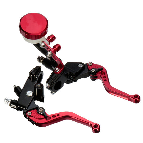 7/8 Inch Motorcycle Front Brakes Master Cylinders Adjust Levers