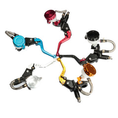 7/8 Inch Motorcycle Front Brakes Master Cylinders Adjust Levers