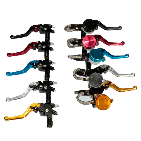 7/8 Inch Motorcycle Front Brakes Master Cylinders Adjust Levers