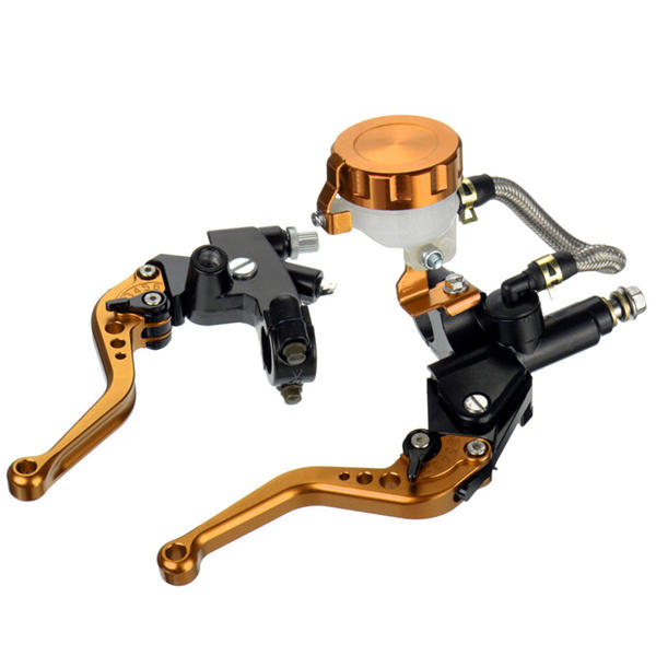 7/8 Inch Motorcycle Front Brakes Master Cylinders Adjust Levers