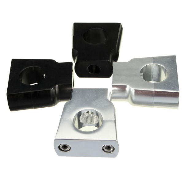 Motorcycle Bike 7/8inch 22mm Aluminium Handlebar Mount Mounting Risers Clamp