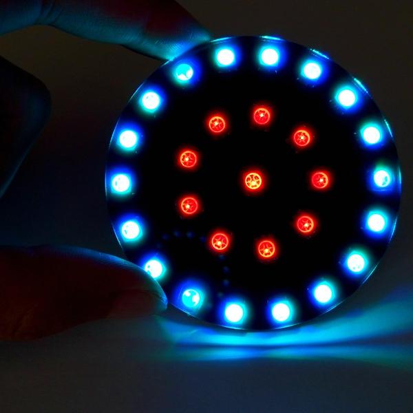 DIY WS2812 Full Color RGB LED Crystal Energy Ring Module Kit