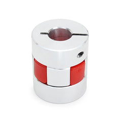 8mmx10mm Aluminum Flexible Spider Shaft Coupling OD25mm x L30mm CNC Stepper Motor Coupler Connector