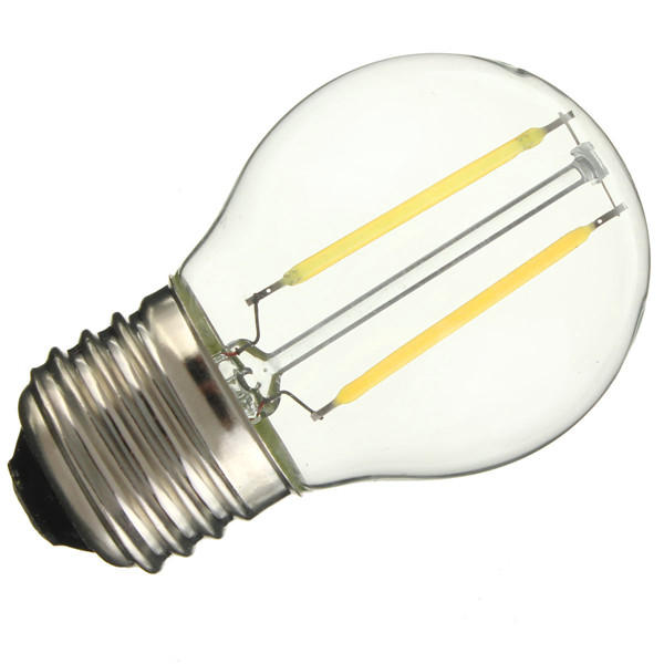 2W Warm White/ White Filament LED Dimmable Lamp AC220V/110V