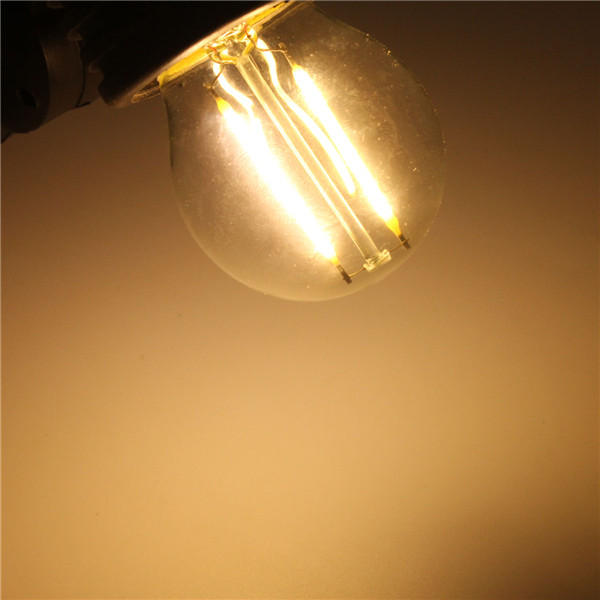 2W Warm White/ White Filament LED Dimmable Lamp AC220V/110V