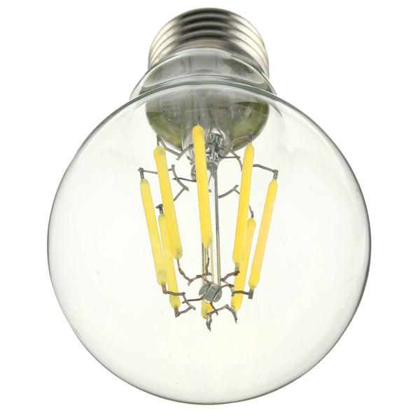 8W Warm White/ White Filament LED Dimmable Globe Bulb Lamp AC220V/110V