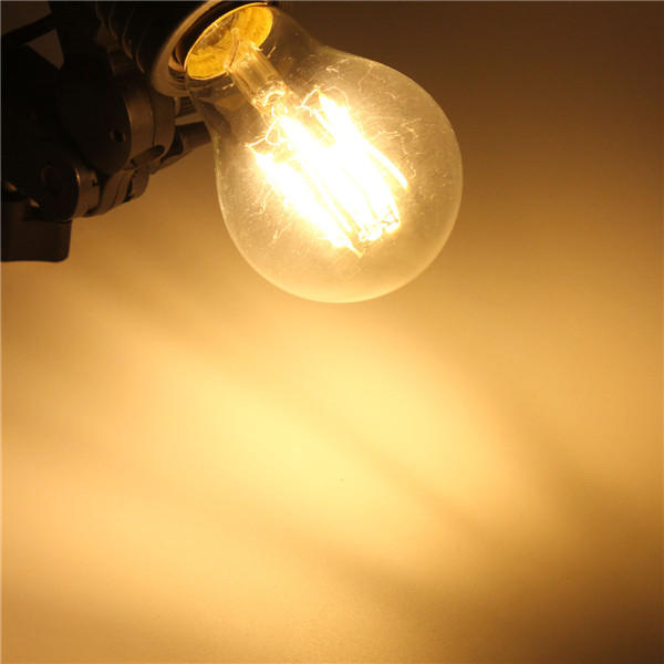 8W Warm White/ White Filament LED Dimmable Globe Bulb Lamp AC220V/110V