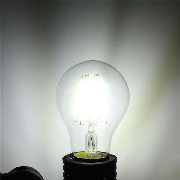 8W Warm White/ White Filament LED Dimmable Globe Bulb Lamp AC220V/110V