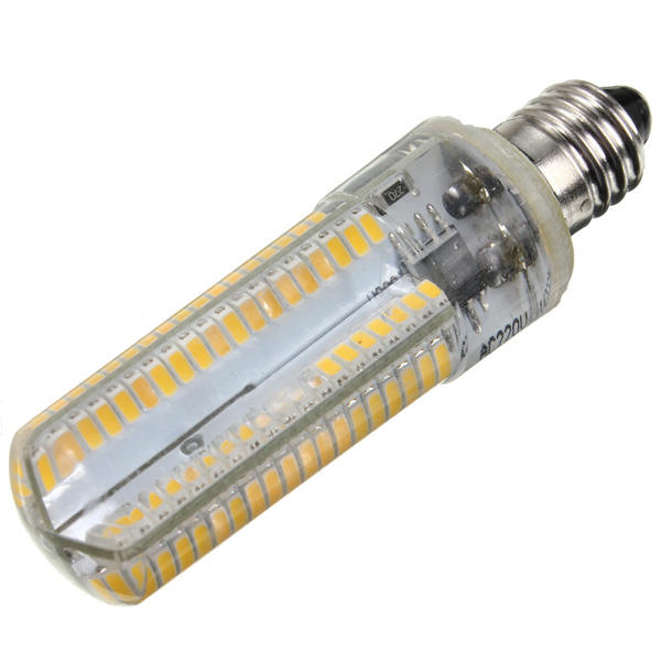 3.5W 152 SMD 3014 Dimmable Warm White/White Corn Light Lamp AC220V