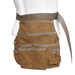 Camping multi-tool accessories camping equipment adjustable canvas tool storage multi-pocket wear-resistant apron waist bag
