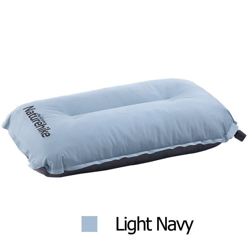 Self Inflating Pillow Sponge Ultralight Folding Compact inflatable Pillows Outdoor Travel Pillow Camping Pillow