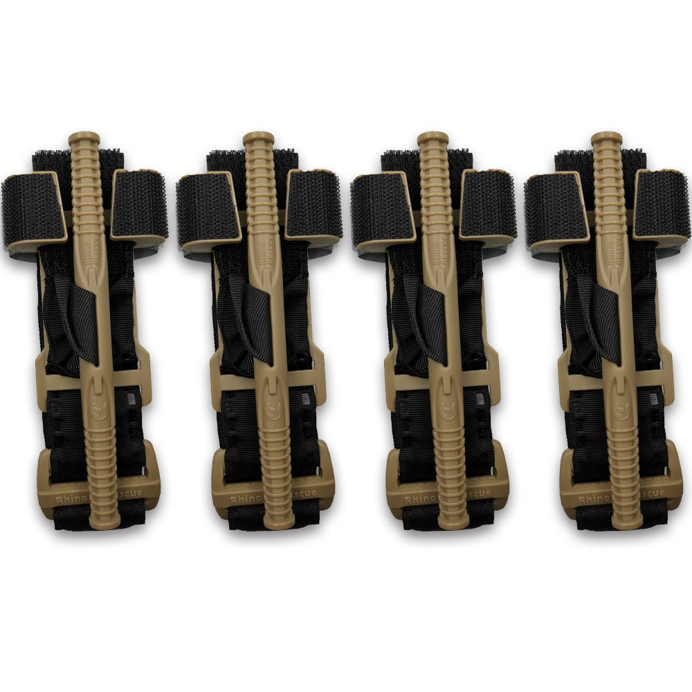 Tactical Rescue Tourniquet Rapid Hemostatic Control Equipment Single-Handed Application for Outdoor Hiking Emergency