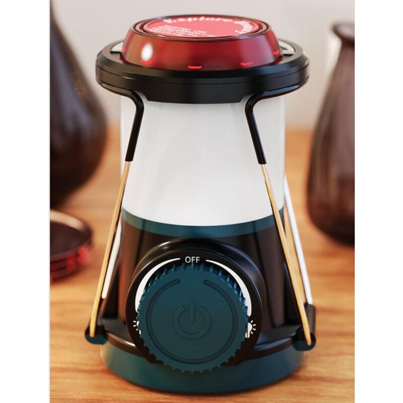 Rechargeable LED Camping Lantern,2000Mah With Magnet Base,Lanterns Flashlight,Hiking Gear,Emergency Light