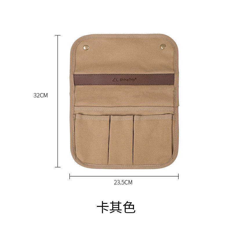 Outdoor Camping Kermit Chair Armrest Hanging Bag Side Multifunctional Storage Bag Portable Storage Bag