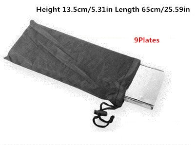 Gas Stove Wind Shield Outdoor Camping Picnic Cooking Burner Windproof Screen Aluminum Alloy Wind Screen