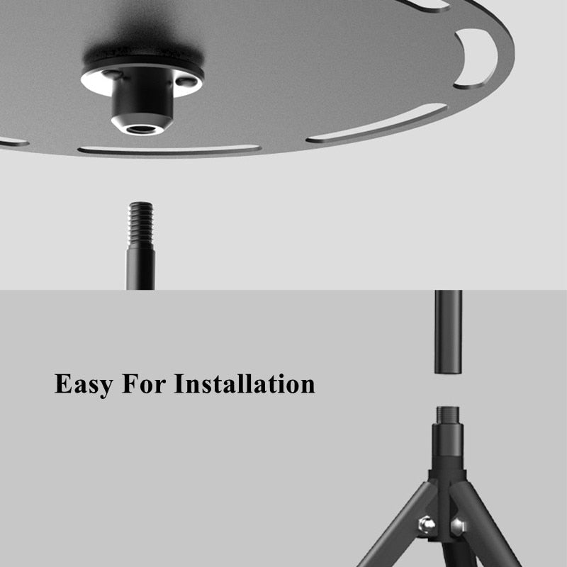 Portable Camping Table Foldable Round aluminium Alloy Height Adjustable Outdoor Hiking Picnic