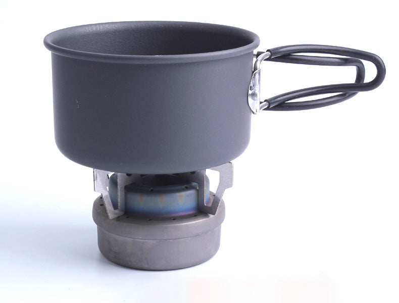 Portable Mini Alcohol Stove Burner Outdoor Ultralight Brass Camping Cooking Stove Outdoor Camping Backpacking Tourist Burner