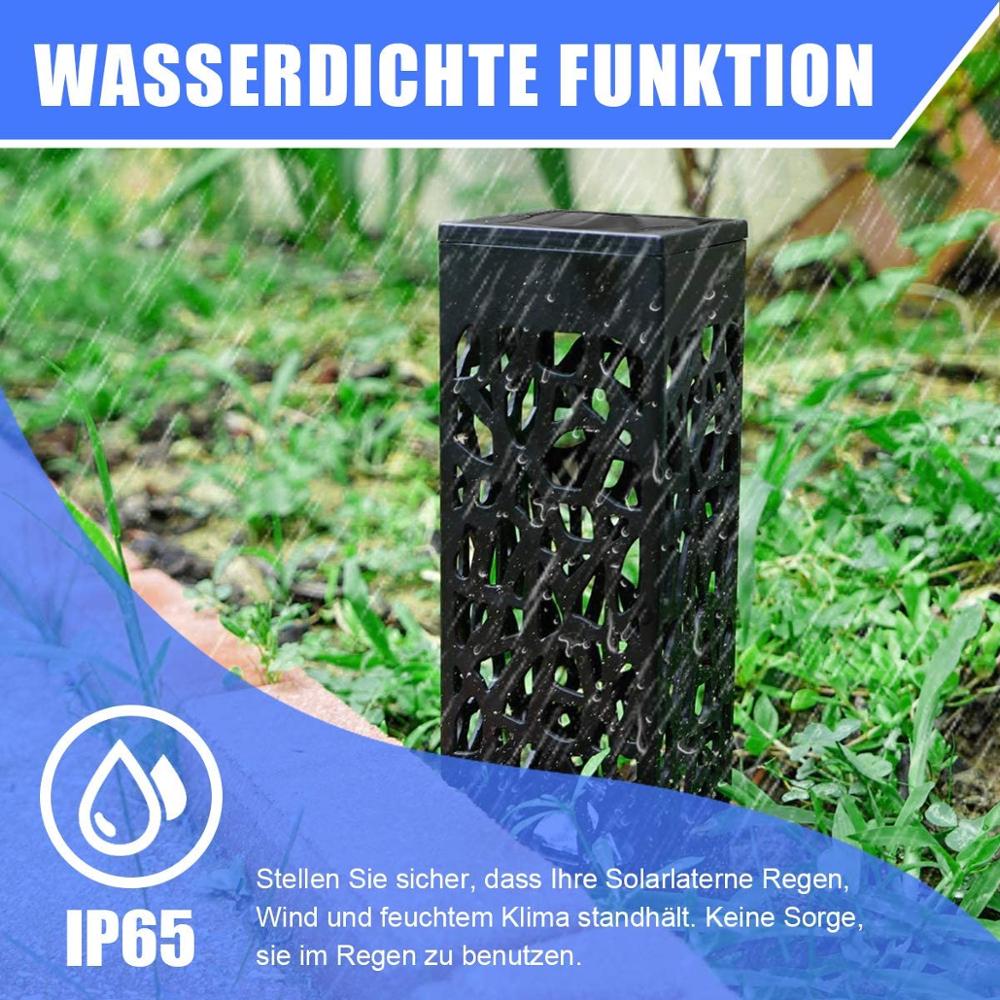 Solar Lawn Light Decoration Garden Hollow Lawn Lamp Outdoor Soalr Garden Lights Pathway Light Waterproof led Solar Garden Lights