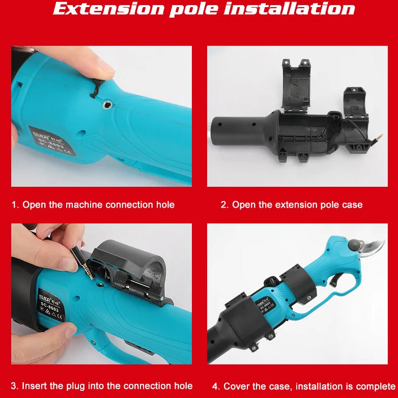 Telescopic Pole (1.5-1.8M adjustable) For SC-8603 Pruning Scissors