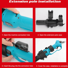 Telescopic Pole (1.5-1.8M adjustable) For SC-8603 Pruning Scissors
