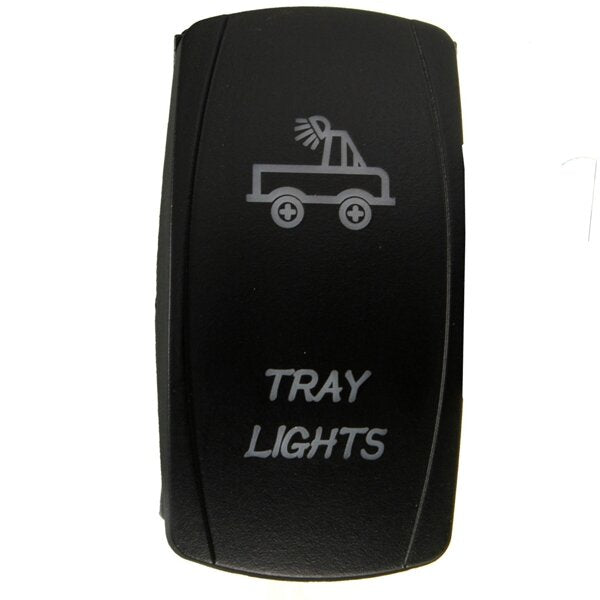 12V Dual Backlit LED Etched ARB Carling Rocker Switch