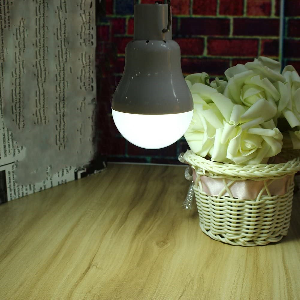 Solar Led Light Bulb Outdoor 15W 5V Emergency Hanging Indoor Portable Sunlight Power Rechargeable Lamp For Bedroom Yard Camping