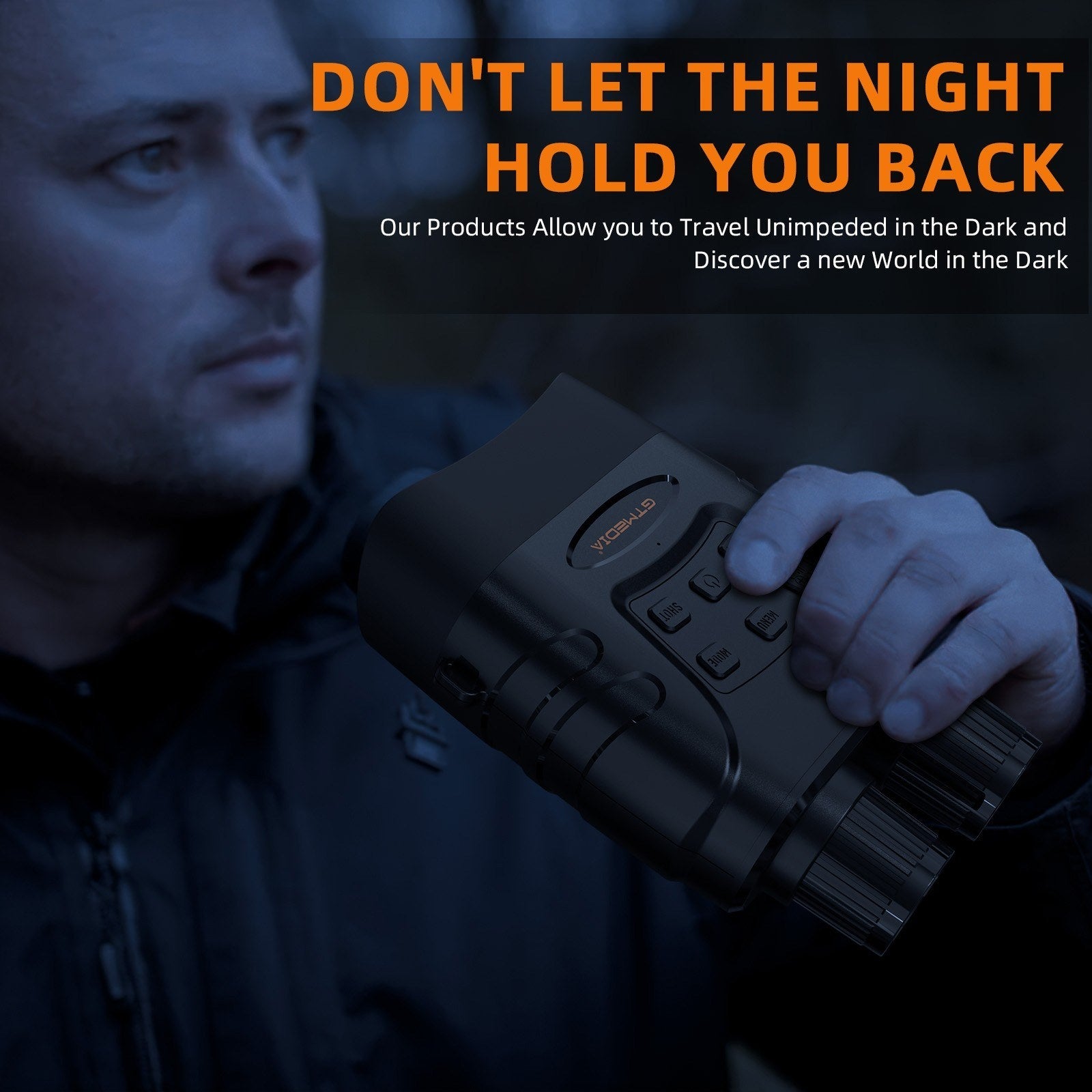 Night Vision Binoculars Night Vision Goggles with 2.4-inch Screen 5x Zoom Adjustable Brightness 1080P HD Video Recording for Outdoor Activities Hunting Wildlife Observation