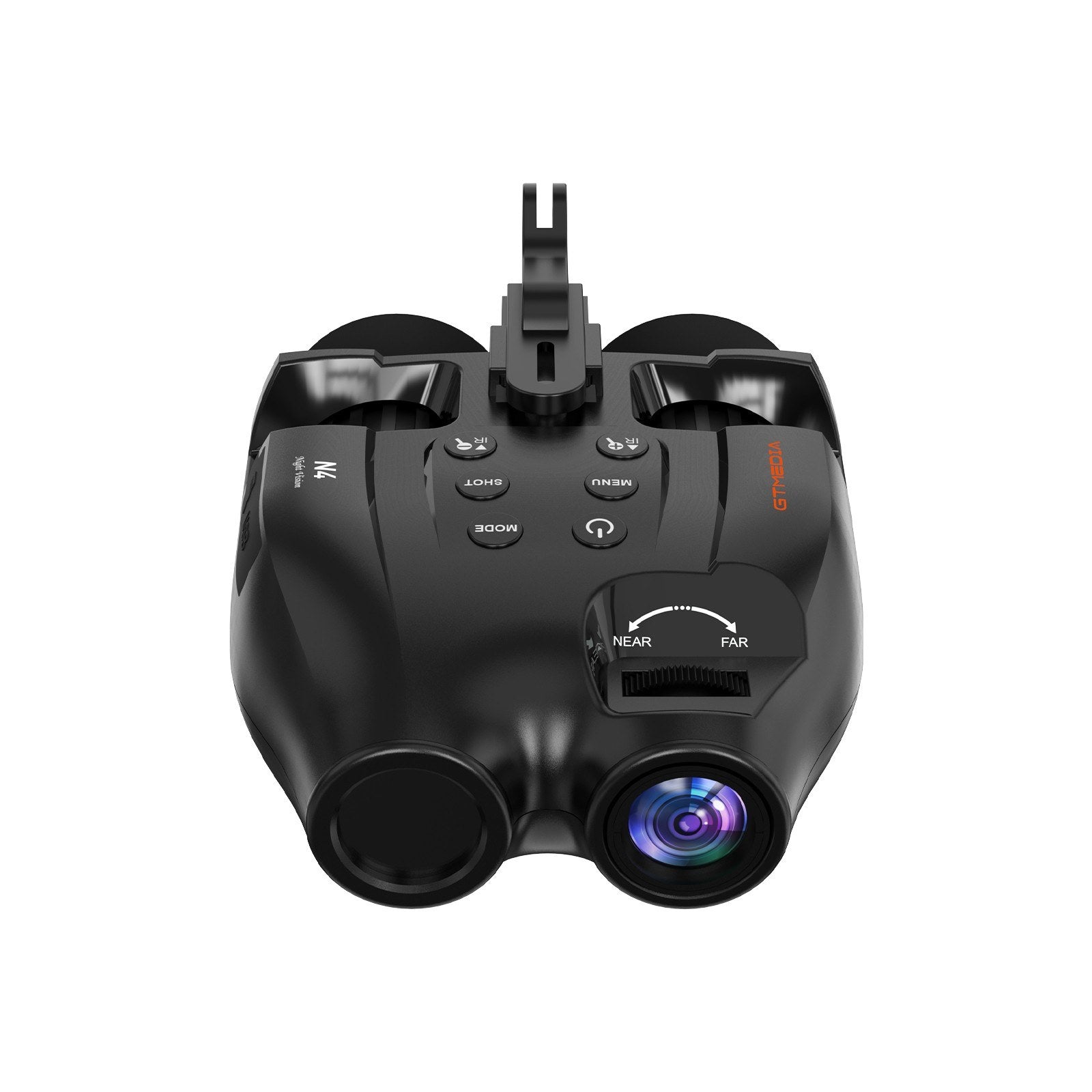 Night Vision Binoculars 7 Levels Infrared Light 5X Zoom Photo/Video Playback Head-Mounted Support Ideal for Outdoor Activities and Wildlife Observation