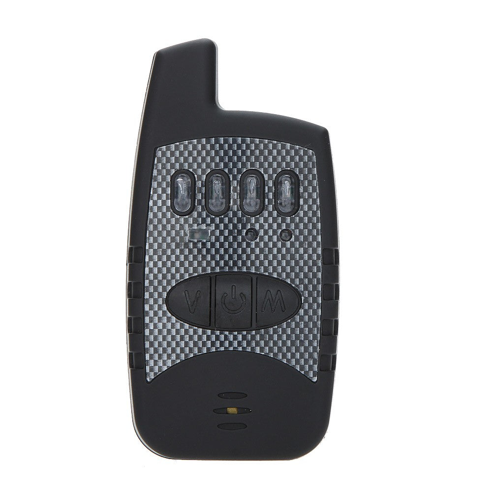Wireless Digital Water-resistant Fishing Alarm Set 4 Fishing Bite Alarm + 1 Receiver in Case for Carp Fishing