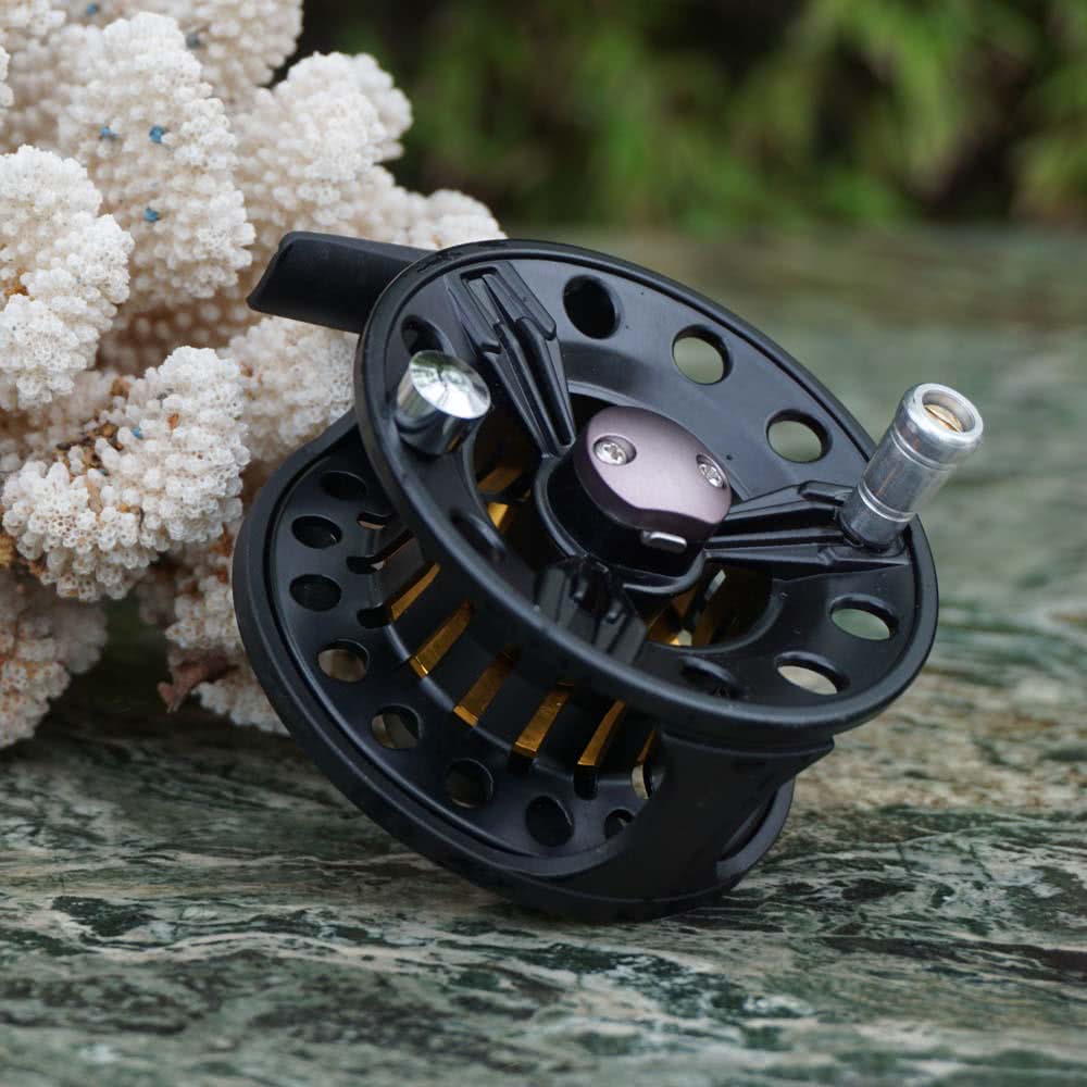 3BB Ball Bearing Full Metal Fly Fish Reel Former Rafting Ice Fishing Vessel Wheel Left/Right Interchangeable