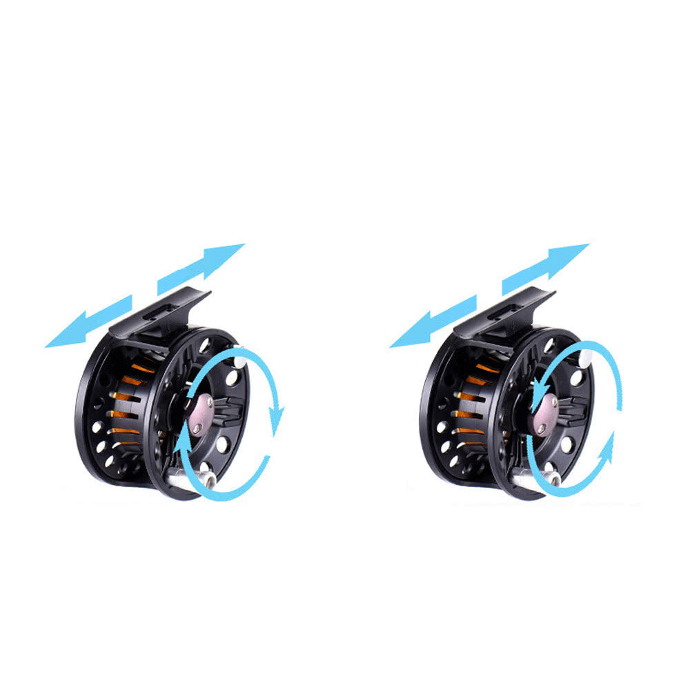 3BB Ball Bearing Full Metal Fly Fish Reel Former Rafting Ice Fishing Vessel Wheel Left/Right Interchangeable