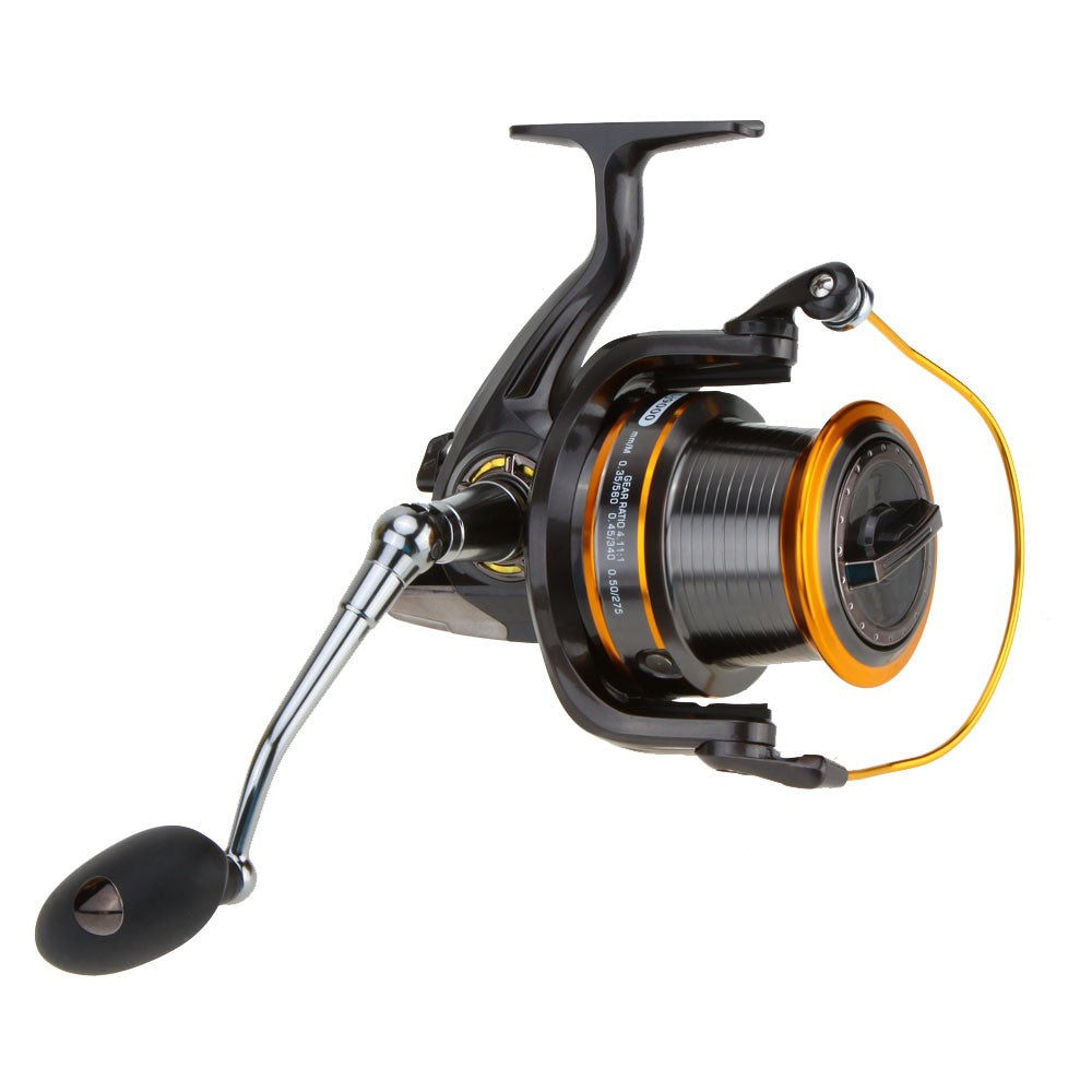 12+1BB 13Ball Bearings Left/Right Interchangeable LJ9000 Super Big Sea Fishing Wheel Metal Spinning Reel High Speed 4.11:1