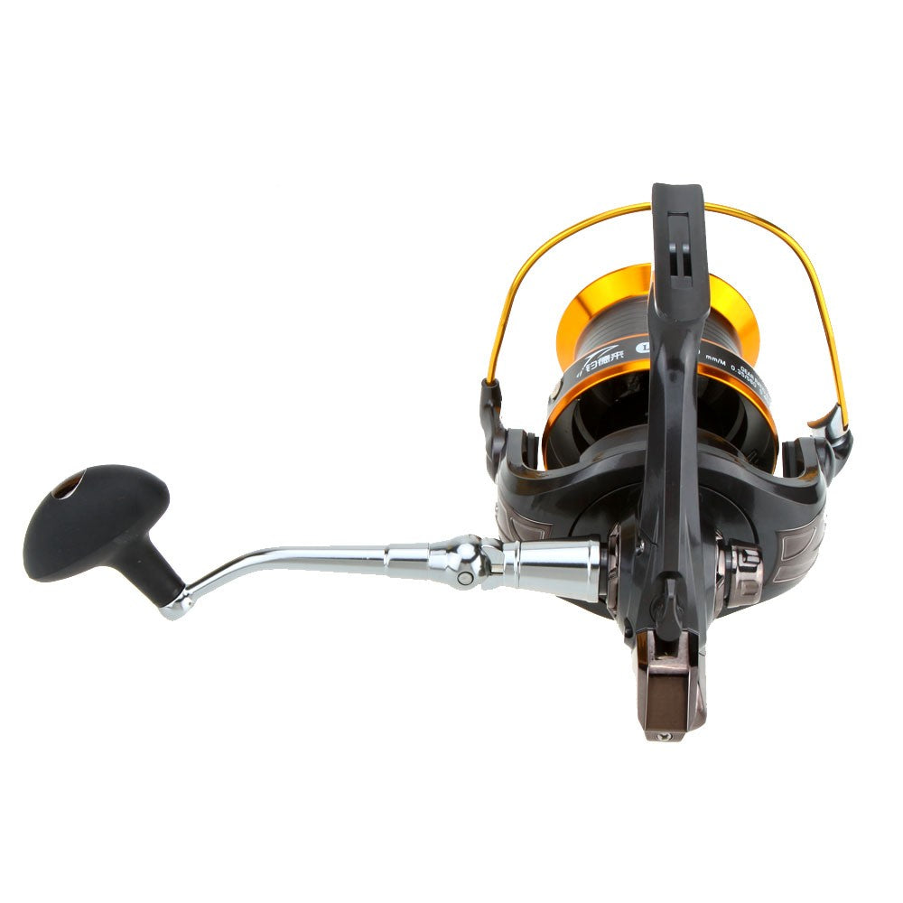 12+1BB 13Ball Bearings Left/Right Interchangeable LJ9000 Super Big Sea Fishing Wheel Metal Spinning Reel High Speed 4.11:1