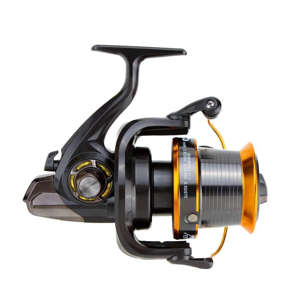 12+1BB 13Ball Bearings Left/Right Interchangeable LJ9000 Super Big Sea Fishing Wheel Metal Spinning Reel High Speed 4.11:1