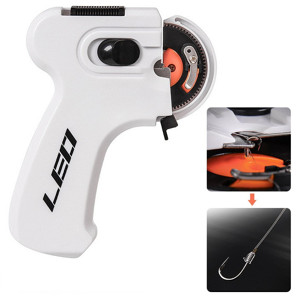 Electric Fishing Hook Tier Machine Fishing Hooks Line Knot Fast Tying Device Equipment