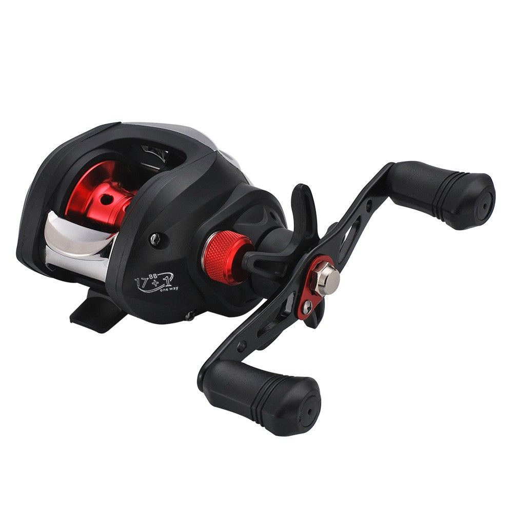 Lightweight High Speed 7.1:1 Gear Ratio Baitcast Fishing Reel