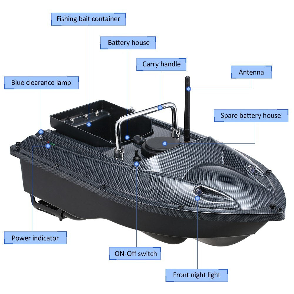 Wireless Remote Control Fishing Feeder Smart Fishing Bait Boat