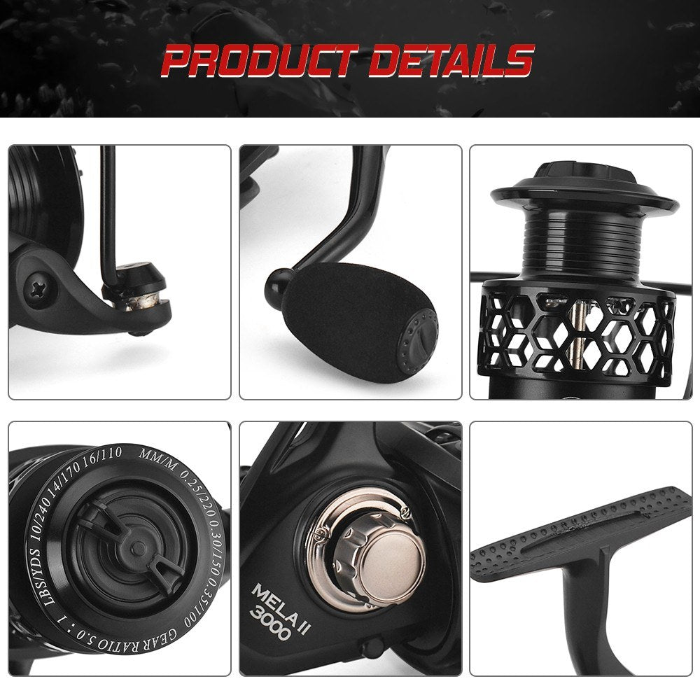 13+1 Ball Bearings Spinning Reel