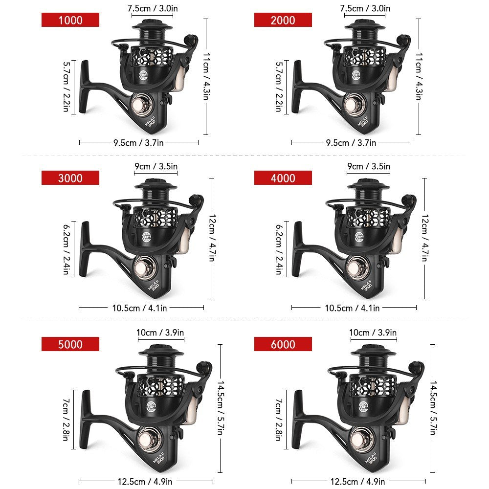 13+1 Ball Bearings Spinning Reel